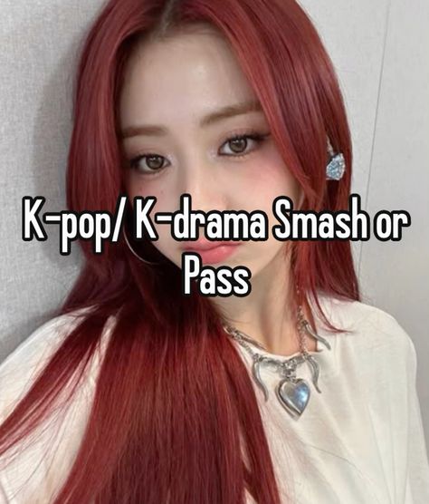 Finally here kpop and kdrama smash or pass enjoy! 🤭🤭 Kpop Idols With Big Forehead, Pepero Game Kpop, Underrated Kpop Songs, Survival Show Ideas Kpop, Kdrama Life Aesthetic, Trends To Start In Your Kpop Dr, Kpop Playlist Ideas, Kpop Idol Look Alikes, Kpop Look Alike