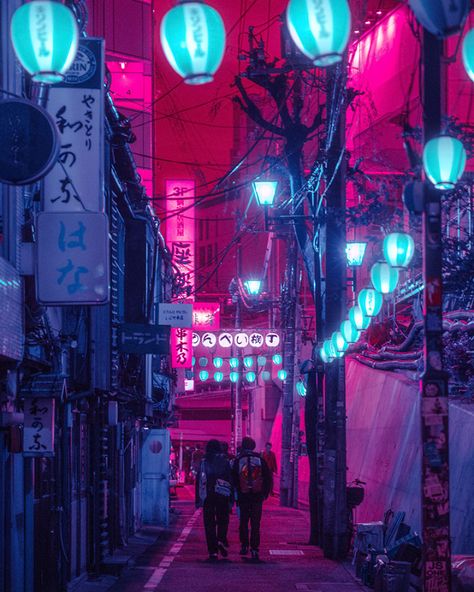 25 Photos From My Trip In The Surreal Tokyo At Night Cyberpunk Scenery, Tokyo At Night, Ville Cyberpunk, Japan Wallpaper, Tokyo Aesthetic, Neon Cyberpunk, Night Time Photography, Neon Noir, Tokyo Night