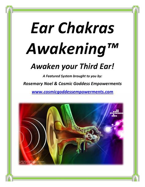 Metaphysically, the Ear Chakras filter extrasensory hearing which is called inner hearing. This is referred to as clairaudience or second hearing; because it assists with inner communications, angelic and multi-dimensional hearing and enhancing intrinsic intuitive hearing response Ear Chakra, Healing Spirituality, Chakra Affirmations, Healing Codes, Sound Therapy, Energy Healing Spirituality, Healing Therapy, Multi Dimensional, The Ear