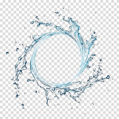 Water Splash Png, Water Swirl, Drop Water, Splash Effect, Photo Elements, Cloud Illustration, Floral Logo Design, Wave Illustration, Water Illustration