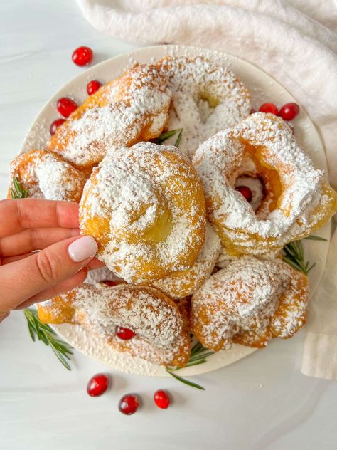 Zeppole Fried Pizza Dough, Easy Home Cooked Meals, The Modern Nonna, Fried Pizza, Italian Donuts, Modern Nonna, Mango Chia Pudding, Fried Donuts, Pizza Fries