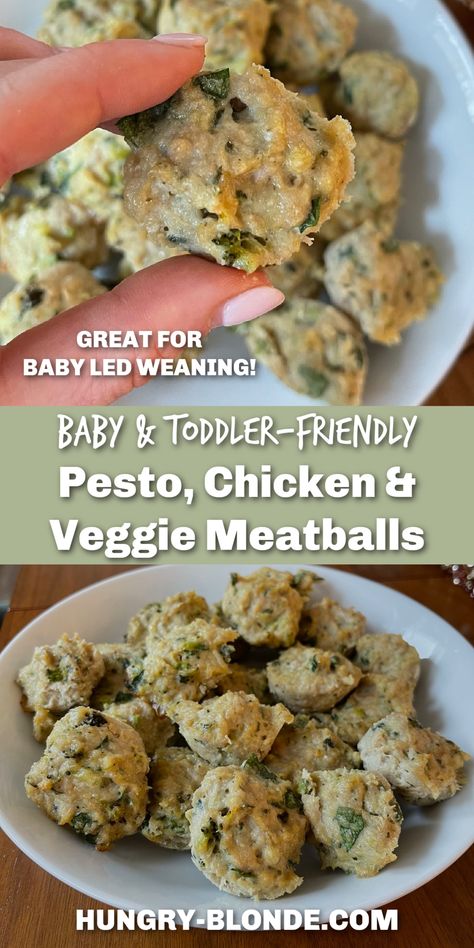 Looking for a baby- and toddler-friendly recipe that’s easy to make, can be packed with veggies, and that your kids will actually want to eat? Check out these Pesto Veggie Baby-Friendly Chicken Meatball Muffins made with under 10 ingredients!



baby friendly recipes, toddler friendly recipes, baby led weaning food, easy baby led weaning Toddler Chicken Meatballs, Chicken Veggie Meatballs, Toddler Meatball Recipe, Baby Led Weaning Chicken, Toddler Meatballs, Meatball Muffins, Toddler Friendly Recipes, Baby Meatballs, Freezer Meatballs