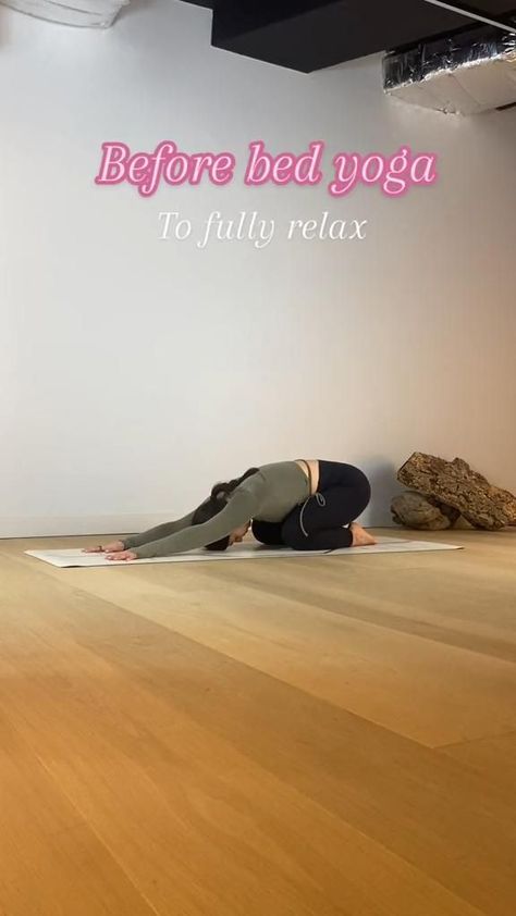 : 5 poses to help you fall asleep

#yoga #sleep Night Yoga Routine, Sleep Yoga Poses, Bed Yoga Poses, Yoga Before Bed, Yoga Poses For Sleep, Night Yoga, Bed Yoga, Relaxation Tips, Bedtime Yoga