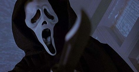 Scream, Ghost, Mask, Black