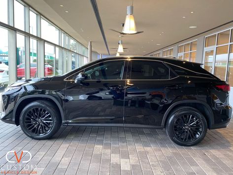 2020 Lexus RX350 with Satin Black Wheels  #2020 #Lexus #RX350 #LexusRX350  #CVD #CVDauto #CustomVehicleDesign Black Lexus Rx 350, Black Lexus Suv, Lexus Rx 350 Sport, Happy 40, Car 2023, Lexus Suv, Black Suv, Black Pictures, Lexus Rx450h