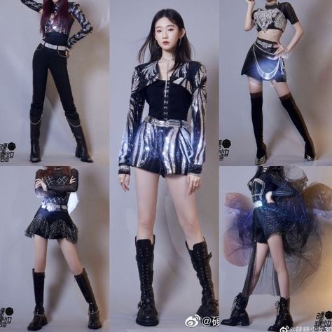 Kpop Award Show Outfits Dress, Award Show Outfits Kpop, Blackpink Award Show Outfit, Aespa Outfits Stage, Kpop Award Show Outfits, Award Show Outfits, Kpop Dress, Dance Style Outfits, Fashion Stage