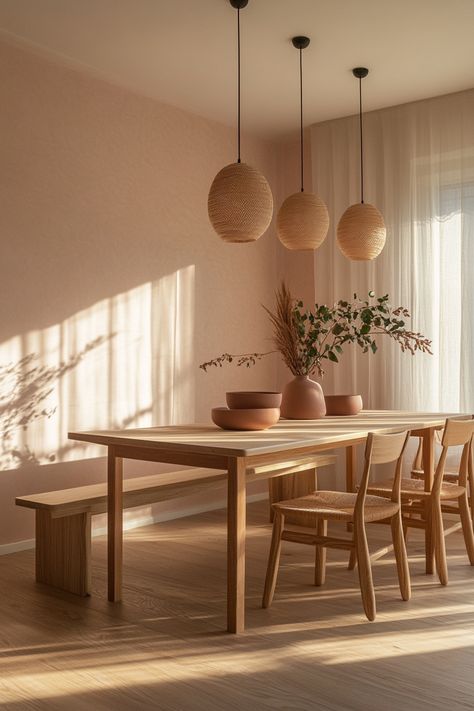 Soft Dining Room, Scandinavian Interior Dining Tables, Scandinavian Interior Dining, Scandinavian Interior Dining Room, Nordic Interior Scandinavian, Dining Room Modern, Moody Scandinavian Interior, Hygge Dining Room, Nordic House Interior