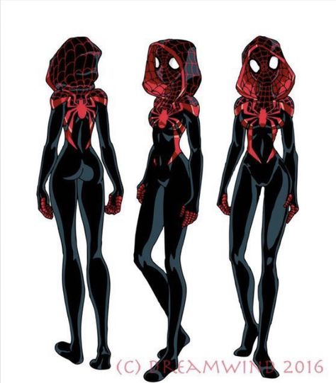 Female Spiderman, Spiderman Oc Art, Spiderman Oc, Spiderman Girl, Spiderman Characters, Spider Costume, Superhero Suits, Spiderman Suits, Scarlet Spider