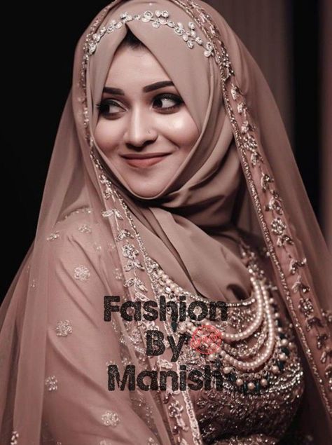 Hijabi wedding dress 2023 Marrage Dress, Hijabi Bride Pakistani, Wedding Dresses With Hijab, Arabic Wedding Dress, Hijabi Wedding Dress, Bridge Images, Hijabi Bride, Wedding Dress 2023, Hijabi Wedding