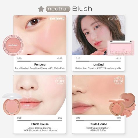 Embrace your neutral undertones with these K-beauty recommendations! 😍💫 Discover the perfect shades that enhance your natural beauty 💕 Light Spring Korean Makeup, Neutral Tone Makeup Products, Sweet And Spicy Makeup, Neutral Tone Makeup, Light Spring Makeup, Warm Tone Makeup, Light Spring Color Palette, Neutral Skin, Skin Tone Makeup