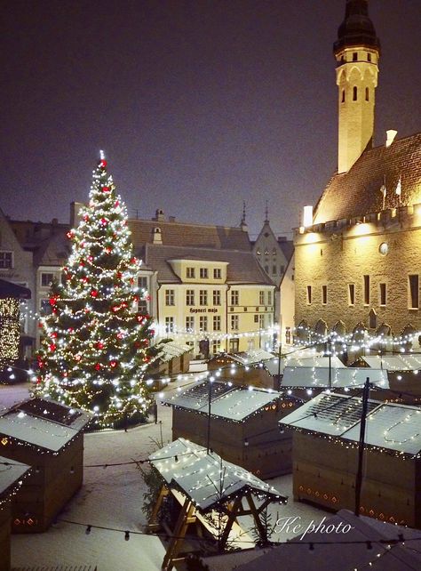 Christmas In Estonia, Tallinn Estonia Winter, Tallinn Christmas, Estonia Tallinn, Christmas In Europe, Tallinn Estonia, Gold Aesthetic, Winter Vibes, Wallpaper Iphone Christmas