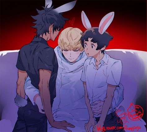 Akira Fudo And Ryo Asuka, Akira Devilman Fanart, Akira Fudo X Ryo Asuka, Devilman Cry Baby Akira X Ryo, Ryo Dmcb, Akira Ryo, Ryo Akira, Ryo And Akira, Akira And Ryo