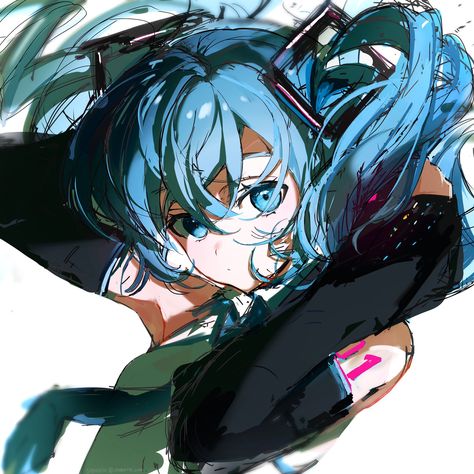 sᴀɴᴋɪᴄʜɪ on Twitter: "初音ミク https://t.co/3QKpCp4d1R" / Twitter Anime Artwork Wallpaper, Croquettes, Anime Artwork, Hatsune Miku, Vocaloid, Art Style, Cool Art, Character Art, On Twitter