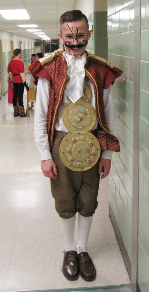 Cogsworth - Beauty and the Beast Jr Beauty And The Beast Clock Costume, Diy Cogsworth Costume, Cogsworth Makeup, Beauty And The Beast Jr Costumes, Beauty And The Beast Musical Costumes, Diy Beauty And The Beast Costumes, Cogsworth Costume, Beauty And The Beast Jr, Beauty And The Beast Cogsworth