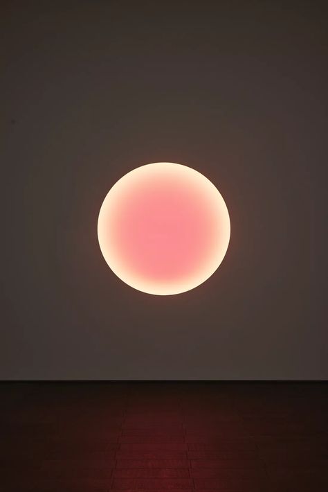 Light Orb Aesthetic, James Turell Aesthetic, James Turell Circle Wallpaper, Turrell Light, James Turrell Art, Mina Core, James Turrell Light, Aura Room, Light Tunnels