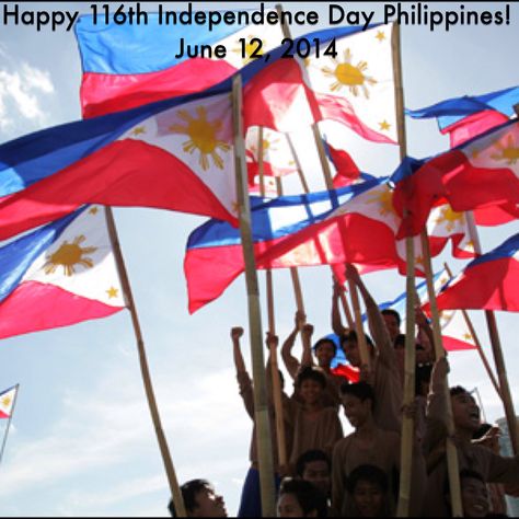 June 12, 1898 was the proclamation of the sovereignty and independence of the Philippines from #Spain's colonial rule. Spain was defeated at the mock Battle of Manila Bay during the Spanish-American War. Spain later ceded the Philippines to US in 1898 Treaty of Paris that ended the Spanish-American War. The US recognized Philippine independence on July 4, 1946 in the Treaty of Manila until August 4, 1964 when a law designated June 12 as the country’s Independence Day. #ProudToBePinoy Patriotism Philippines, Manila Bay, Treaty Of Paris, United States Flag, Happy Independence, Happy Independence Day, July 4, The Philippines, Beautiful Beaches