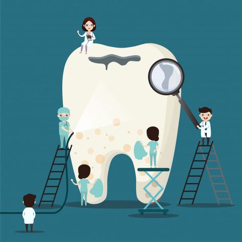 Medical concept illustration Premium Vec... | Premium Vector #Freepik #vector #medical #dental #teeth #dentist Medical Concept Art, Dentist Illustration, Medical Collage, Dental Illustration, Tooth Illustration, Dental Wallpaper, Teeth Illustration, White Toothpaste, Medical Jokes