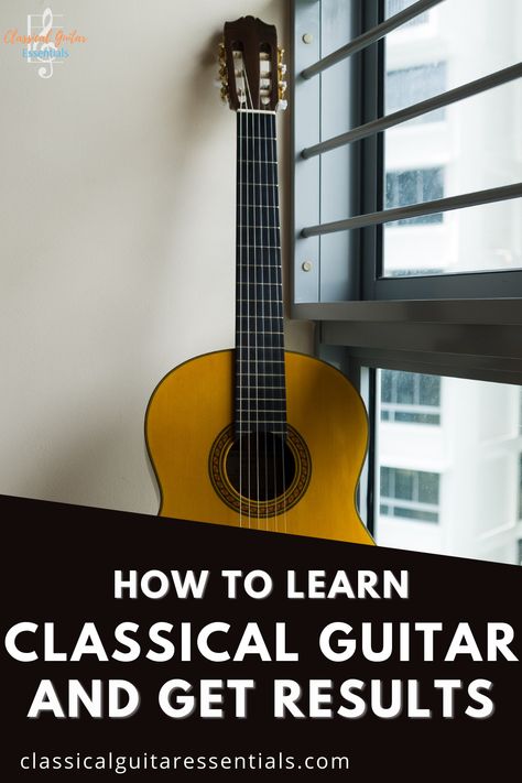 To learn classical guitar and actually get results don’t require a lot of work in the beginning. Just buy a classical guitar, work with a good guitar teacher, and practice for 30 minutes three or four times a week. Find out more in this article. Classical Guitar Lessons, Guitar Teacher, Guitar Practice, Muscle Memory, Classic Guitar, Guitar For Beginners, Learn Guitar, Classical Guitar, In The Beginning