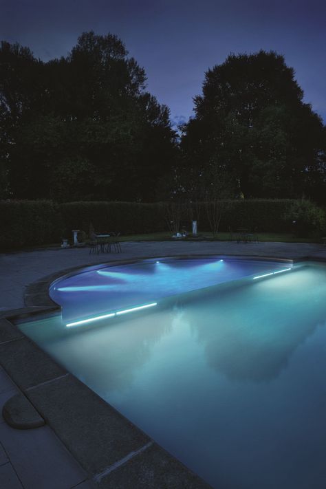 RIO SUB by L&L Luce&Light | Archello Above Ground Pool Lights, Inground Pool Lights, Underwater Pool Light, Best Above Ground Pool, Swimming Pool Lights, Spa Lighting, Pool Water Features, Pool Fountain, Above Ground Pool Decks