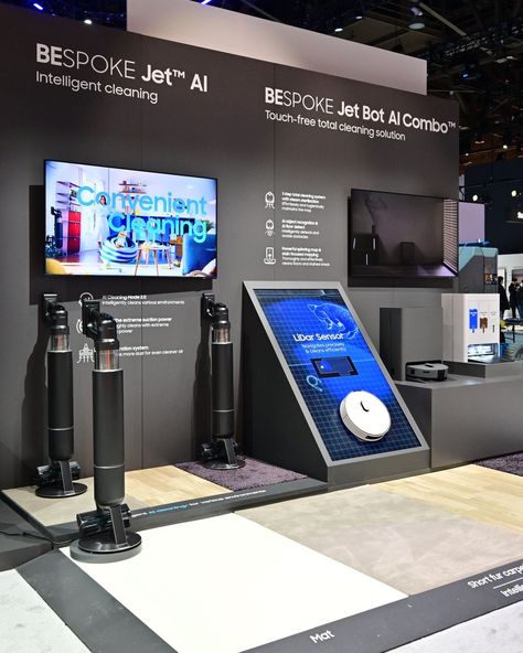 Product Display Retail, Samsung Home, Samsung Bespoke, Retail Trends, Home Appliance Store, Event Booth, Tech Branding, Pos Display, Interactive Display