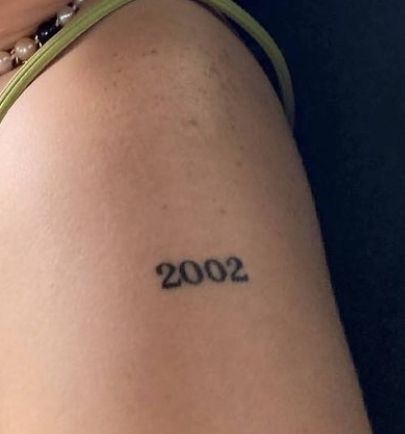 2013 Tattoo Number, Number Tattoo Fonts, Tattoo Number, Number Tattoo, Number Tattoos, Small Tattoos For Guys, Tat Ideas, Vintage Tattoo, Tattoo Inspo