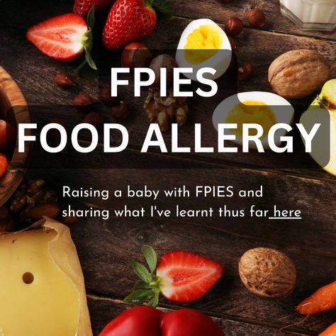 FPIES  in babies Fpies Allergy Recipes, 11 Month Old Food, Introducing Allergens To Baby, When Can Babies Eat Food, Fpies Allergy, Milk Allergy Baby, Fpies Food Allergy, Broccoli Puree, Baby Food Allergies