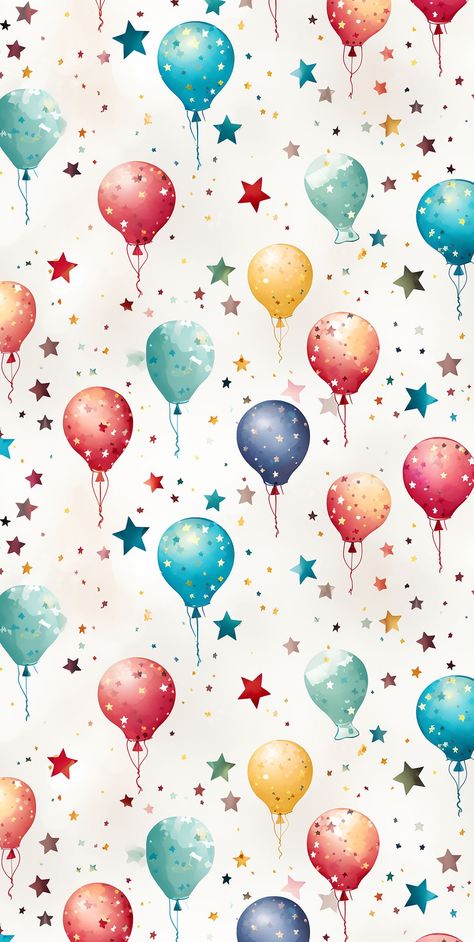 Birthday Background Wallpaper, Happy Birthday Background, Background Birthday, Balloon Background, Happy Birthday Wallpaper, Birthday Scrapbook, Personalized Birthday Cards, Cute Cartoon Drawings, Cute Patterns Wallpaper