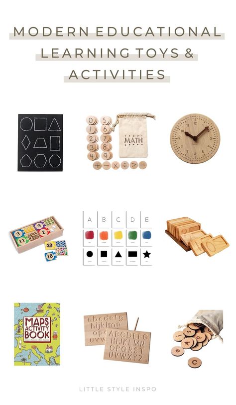 Montessori Clock, Tray Montessori, Montessori Puzzles, Montessori Flashcards, Montessori Baby Activities, Wooden Alphabet Puzzle, Homeschool Montessori, Outdoor Activities For Toddlers, Toddler Montessori