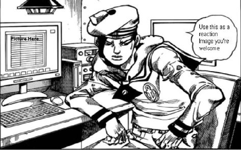 A jojolion picture and i thought this can be a reaction image so... | JoJo's Bizarre Adventure | Know Your Meme Kira Yoshikage, Jojo Jojo, Yoshikage Kira, Mojo Jojo, Are You Serious, Jojo Parts, Jojo Memes, Jojo Anime, Artist Portfolio