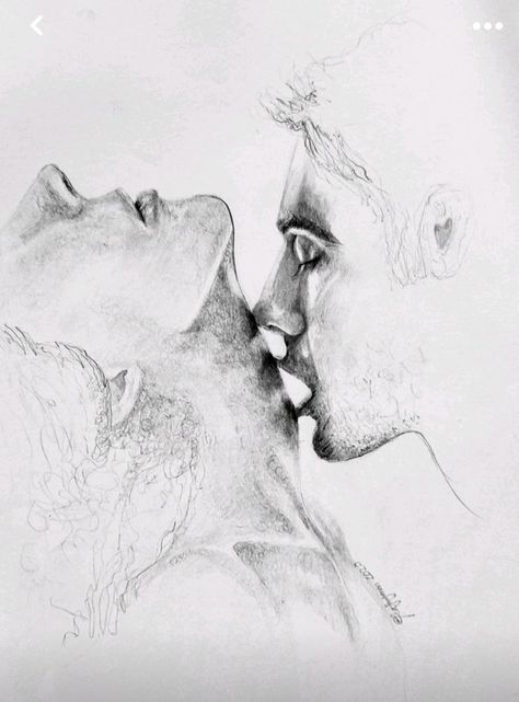 Head On Shoulder Couple Drawing, Dirty Sketching Man, Spicy Drawing Reference, Dirty Sketching, Into You, Tristan Isolde, Love Draw, Romance Art, Cute Quotes For Life