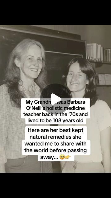 anna on Instagram: "She’s such a great woman 🥹❤️ #health #wellness #wellnesstips #holistic #beauty #barbaraoneill #usa" Barbra Oneill Remedies, Barbara O’neill, Barbara O'neill, Barbara O'neill Health, Barbara Oneil, Barbara Oneill, Woman Health, Sick Remedies, Holistic Health Remedies