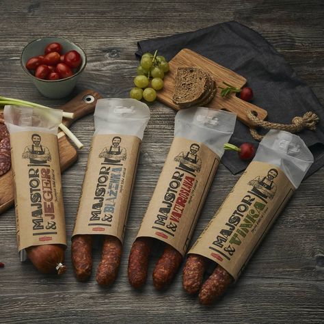 Sausage Packaging, Sausage Brands, Sausages Packaging, Logo Package, Mexican Street Food, Clean Label, Deli Food, House Outside Design, Growth Hacking