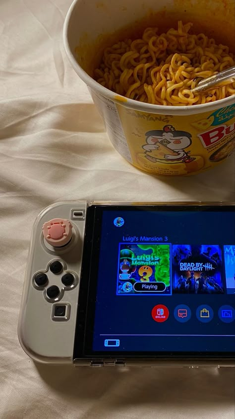 Nintendo Switch Aesthetic, Nintendo Aesthetic, Switch Aesthetic, Nintendo Switch Accessories, Neon Red, Neon Blue, Gamer Girl, Aesthetic Food, Girly Things