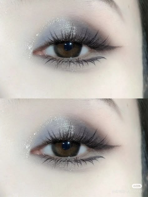 Dark Douyin Makeup, Grey Makeup, Korean Eye Makeup, Face Art Makeup, Swag Makeup, Ethereal Makeup, Pinterest Makeup, Eye Makeup Designs, Dark Makeup