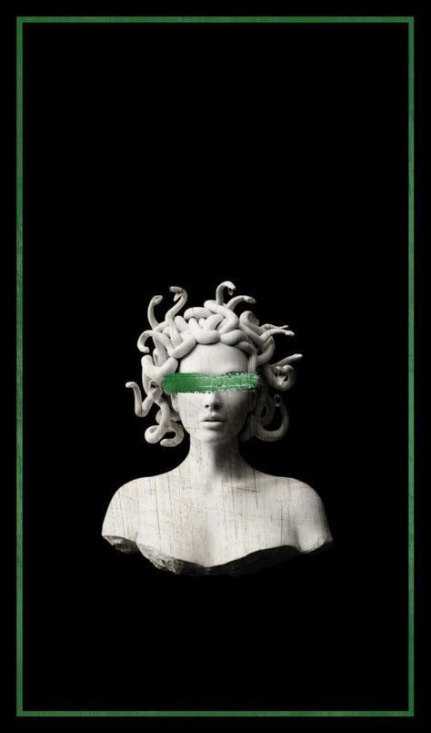 Medusa Widget Aesthetic, Green Medusa Aesthetic, Medusa Pfp Aesthetic, Medusa Astethic Wallpaper, Medusa Profile Pic, Medusa Wallpaper Aesthetic Dark, Medusa Astethic, Medusa Wallpaper Iphone, Medusa Lockscreen