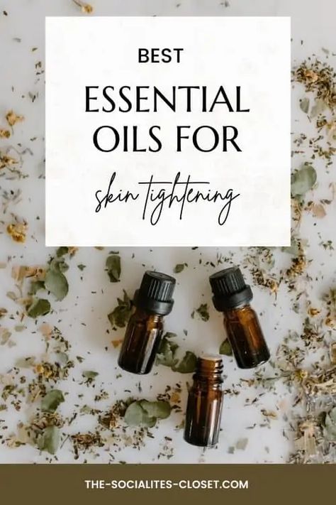 You want to look younger and feel great about your skin, but you don't know where to start. Check out the best essential oils for skin tightening. Best Essential Oils For Skin, Get Rid Of Saggy Skin, Skin Tightening Essential Oil, Loose Neck Skin, Tighten Neck Skin, Creepy Skin, For Skin Tightening, Skin Tightening Cream, Neck Firming