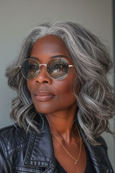 Short Hair Weave, Enhance Natural Beauty, Hair Lob, Grey Hair Journey, Long Hairstyles For Women, Grey Hair Looks, Grey Hair Don't Care, Older Women's Hairstyles, Silver Haired Beauties