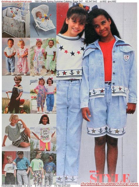 1991 Sears Spring Summer Catalog, Page 247 - Catalogs & Wishbooks 1990s Fashion, Christmas Catalogs, Spring Summer