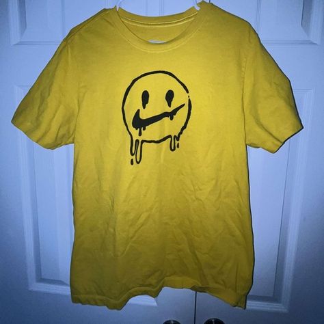 Nike smiley face tee Nike Smiley Face, Smiley Face Tee, Smile Face, Smiley Face, Smiley, Nike, Plus Fashion, Fashion Design, Fashion Trends