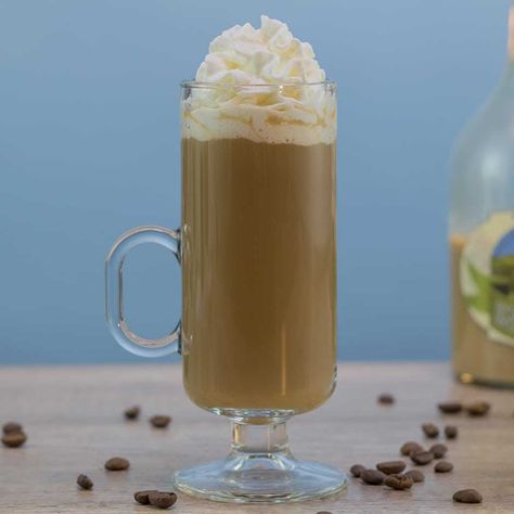 This tasty cocktail combines coffee liqueur, irish cream, and grand marnier. If you like this, also check out Jahlua Bomb. Mocha Cocktail, Whipped Cream Chocolate, Hot Coffee Drinks, Fudge Ice Cream, Caramel Frappuccino, Rum Cream, Coffee Liqueur, Raspberry Liqueur, Irish Coffee Mugs