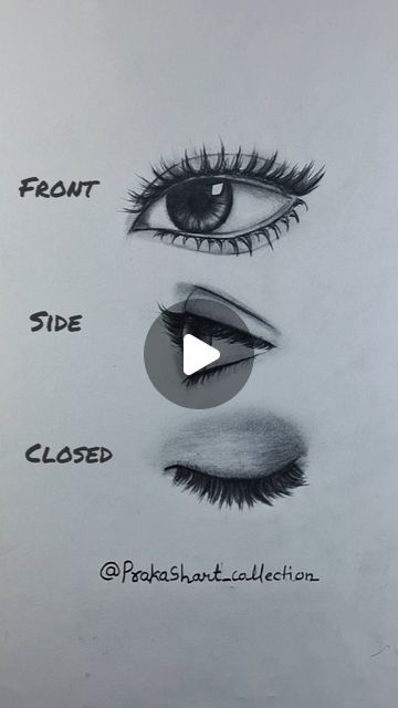 How To Draw Eyelashes Easy, How To Draw Eyelashes, Face Proportions, April 4, Art Sketch, Sketch Drawing, Art Lessons, Follow For More, Pencil Drawings