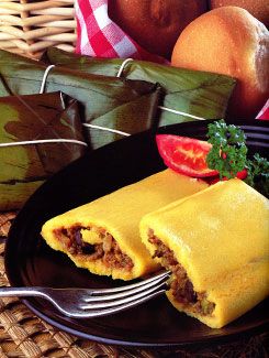 We love trini pastelles  check us out on instergram @trinipastelles....... Trini Christmas, Lunch Dessert, Trinidad Recipes, Trini Food, Christmas Morning Breakfast, Caribbean Cuisine, Island Food, Breakfast Items, Morning Breakfast