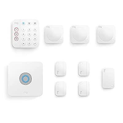 Ring Alarm 10 Piece Kit (2nd Generation) by Amazon – home security system with optional Assisted Monitoring - No long-term commitments - Works with Alexa : Amazon.co.uk: DIY & Tools Blink Camera, Best Home Security System, Best Home Security, Amazon Devices, Smart Home Security, Security Systems, Alexa Device, Wifi Router, Home Security Systems