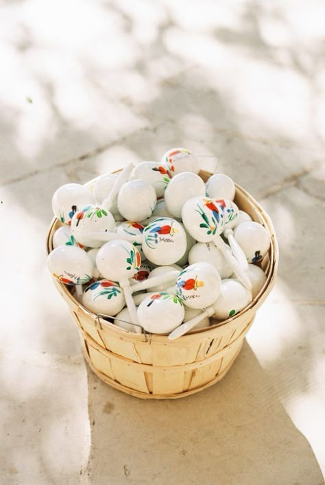 Fall Mexican Wedding, Wedding Props Ideas, Maracas Wedding, Wedding Maracas, Oaxacan Wedding, Hacienda Style Wedding, Sendoff Ideas, Colombian Wedding, Oaxaca Wedding