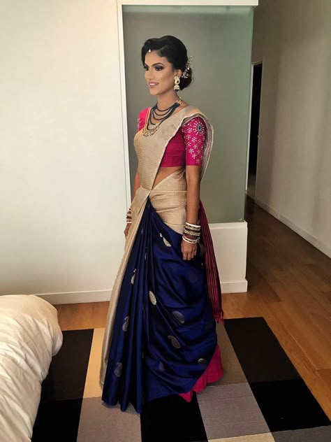 Borderless cancan saree Cancan Saree, Borderless Saree, Saree Draping Styles, Modern Saree, Indian Saree Blouses Designs, Half Saree Designs, Saree Blouse Patterns, Wedding Silk Saree, Elegant Saree