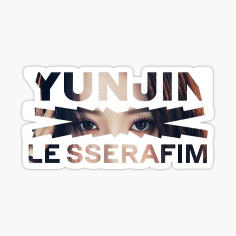 Lesserafim Stickers, Lesserafim Concert, Huh Yunjin, Pop Stickers, Dara Kpop, Hottie Women, Im Happy, Kpop Girl Groups, Phone Cover