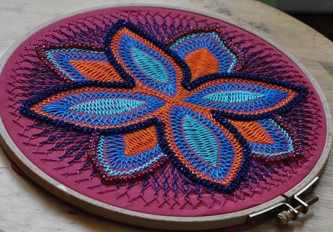 so clever Herringbone Stitch Embroidery, Sewing Stitches By Hand, Herringbone Stitch, Embroidery Stitches Tutorial, Learn Embroidery, Sewing Stitches, Embroidery Motifs, Simple Embroidery, Hand Embroidery Stitches