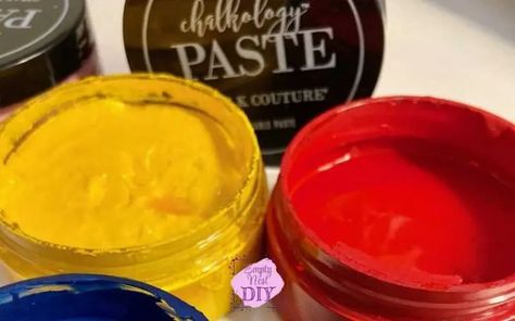 All About Chalk Couture Paste (Tips & Tricks) - Empty Nest DIY How To Make Chalk Paste, Diy Chalk Couture Paste Recipe, Chalk Couture Christmas 2022, Empty Nest, Diy Blog, Travel Size Products, Chalk, Couture