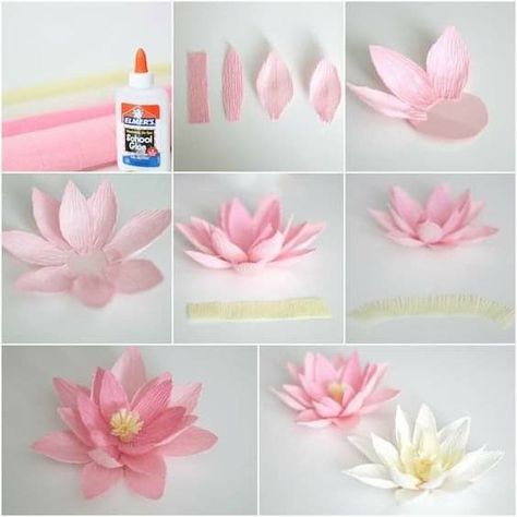 Påskeaktiviteter For Barn, Make Paper Flowers, Diy Flores, How To Make Paper Flowers, Handmade Flowers Paper, Paper Flowers Craft, Paper Flower Tutorial, Paper Crafts Origami, Flower Diy Crafts