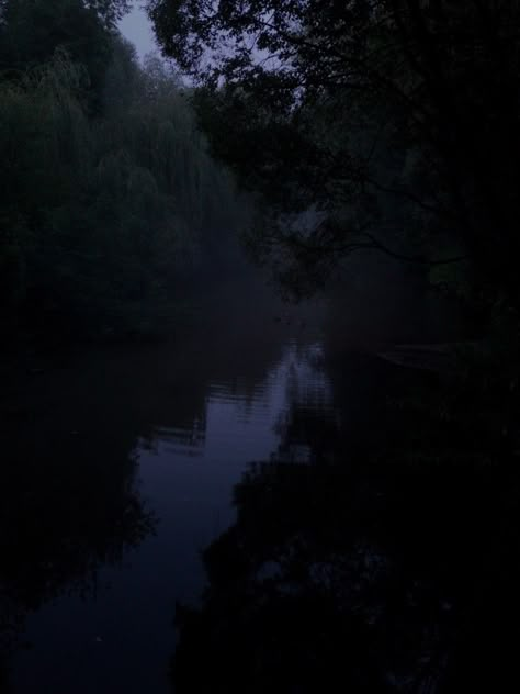 Dark Hazy Aesthetic, Dark Lakes Aesthetic, Pond Aesthetic Dark, Lake Aesthetics Dark, Fog Aesthetic Dark, Dark Lake Aesthetic, Dark Foggy Aesthetic, Foggy Night Aesthetic, Creepy Lake